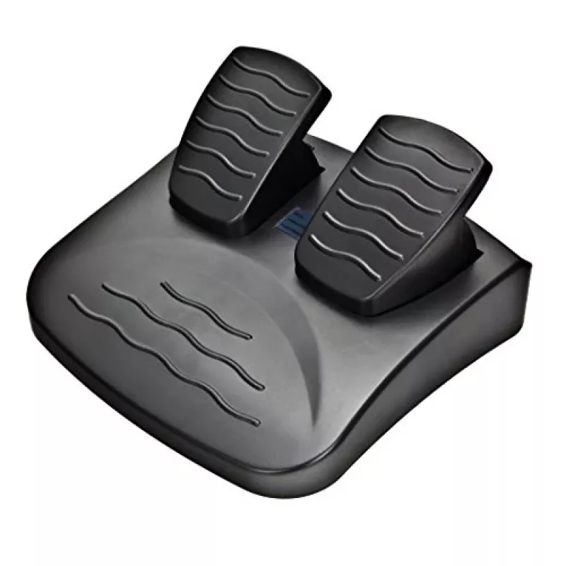 Volant ESPERANZA EG103 herný ovládač — PC/PS2/PS3, 13 tlačidiel, vibrácie, akcelerometer, čierny/červený