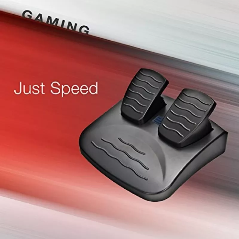 Volant ESPERANZA EG103 herný ovládač — PC/PS2/PS3, 13 tlačidiel, vibrácie, akcelerometer, čierny/červený