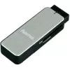 Hama 123900 čítačka kariet USB 3.0 SD/microSD, hliník, čierna/strieborná