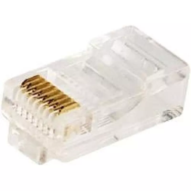 RJ-45 káblový konektor LOGILINK MP0002, CAT5e, transparentný, balenie 100 ks