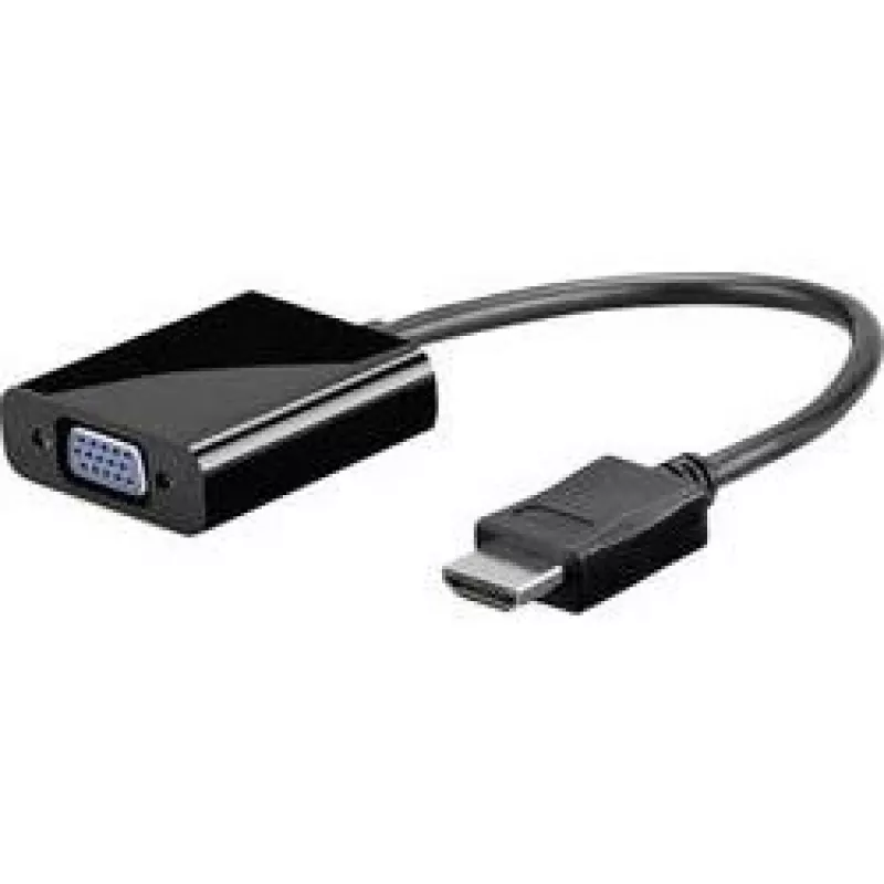 Wentronic Goobay HDMI / VGA adaptér [1x HDMI konektor samec - 1x VGA konektor samica, konektor samica 3.5 mm] čierny Goobay (68793)