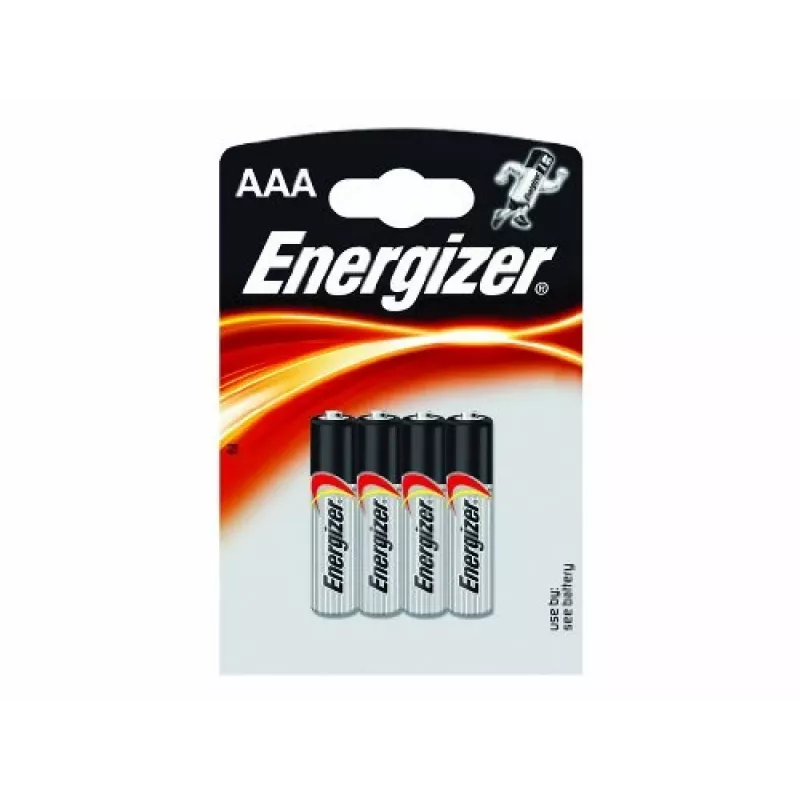 ENERGIZER BATÉRIA ALKALINE POWER AAA LR03 4 KUSY