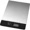Bomann KW 1421 CB kuchynská váha, LCD displej, nehrdzavejúca oceľ, 160 x 230 x 18 mm, AAA, čierna (614211)