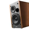 Edifier R1280T aktívny regálový reproduktorový systém s diaľkovým ovládačom a dvoma RCA vstupmi - hnedé drevo