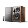 Edifier R1280T aktívny regálový reproduktorový systém s diaľkovým ovládačom a dvoma RCA vstupmi - hnedé drevo