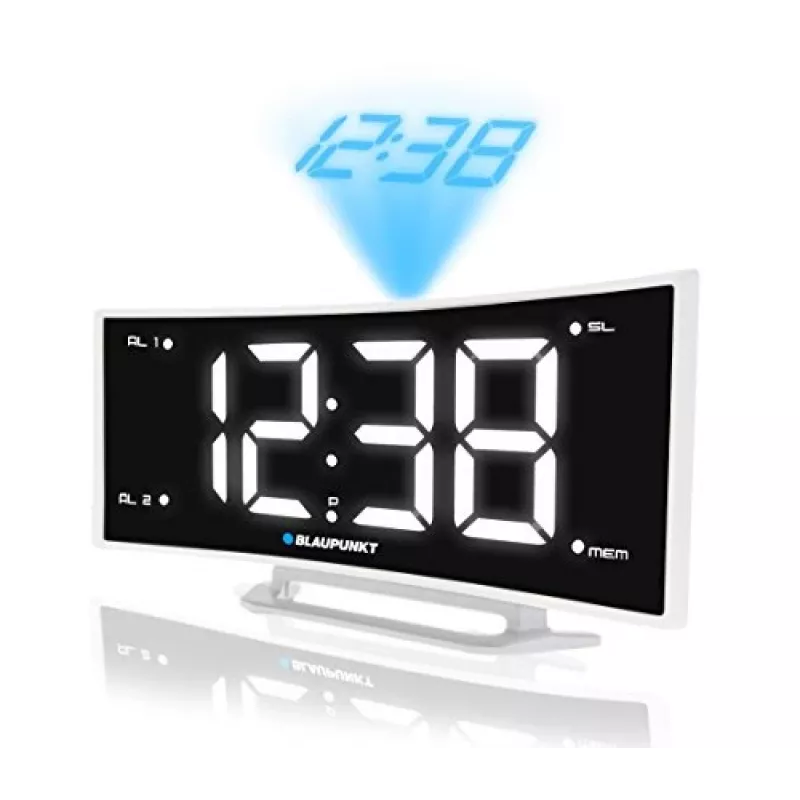 Blaupunkt CRP7WH hodiny čierno-biele rádio (CRP7WH)