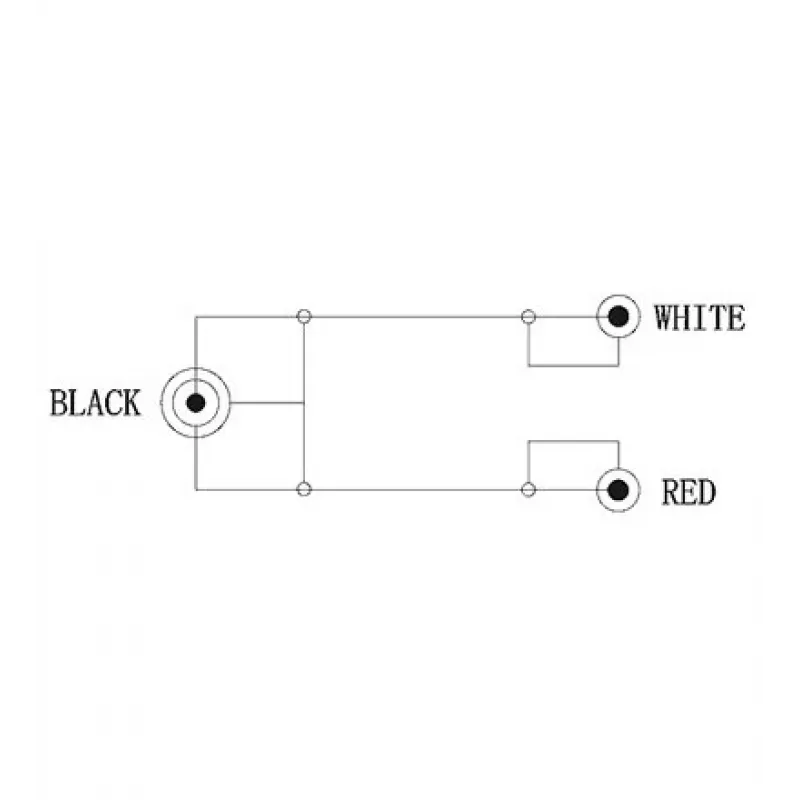 Audio kábel 3,5 mm > stereo cinch (čierna, 1,5 metra)