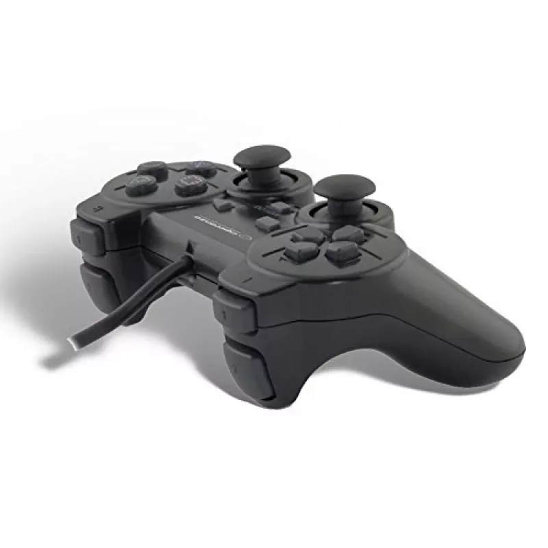 Esperanza EG106 herný ovládač joystick PC, PlayStation 2, PlayStation 3 analógový / digitálny USB 2.0 čierny