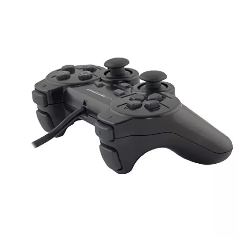 Esperanza EG106 herný ovládač joystick PC, PlayStation 2, PlayStation 3 analógový / digitálny USB 2.0 čierny