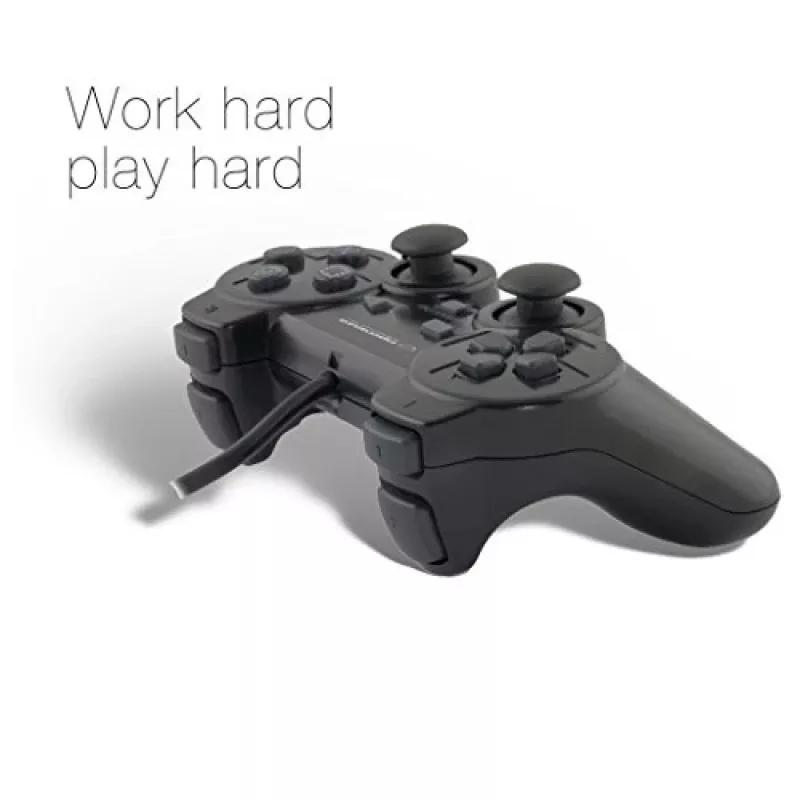 Esperanza EG106 herný ovládač joystick PC, PlayStation 2, PlayStation 3 analógový / digitálny USB 2.0 čierny