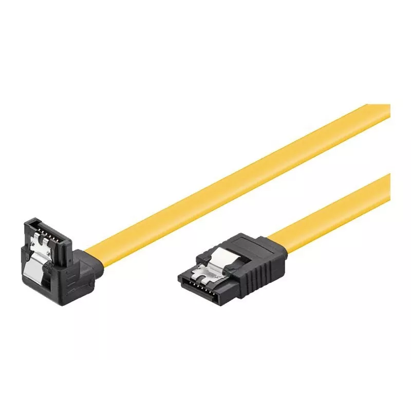 Wentronic Goobay HDD S-ATA kábel, 0,5 m – S-ATA L-Typ > L-Typ 90° (95020)