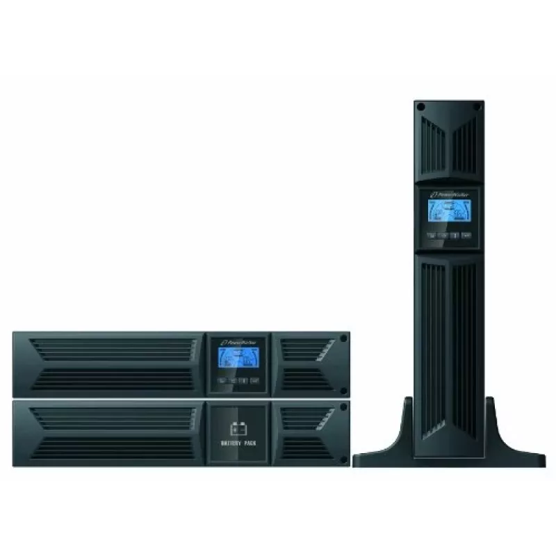 PowerWalker VI 1500RT LCD UPS 1,5 kVA 1350 W 8 zásuviek