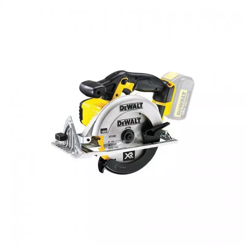 Ručná kotúčová píla DeWalt DCS391N — 18V, 3700 ot/min, 165 mm priemer kotúča, hĺbka rezu 90° 55 mm, hmotnosť 3,2 kg