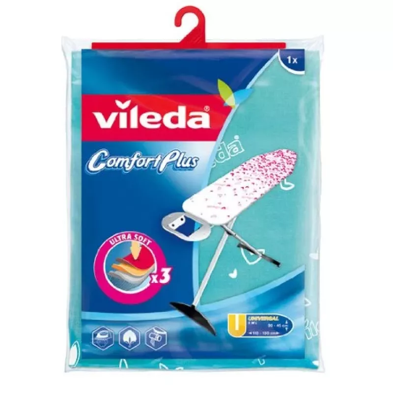 Vileda Comfort Plus poťah na žehliacu dosku, sortiment