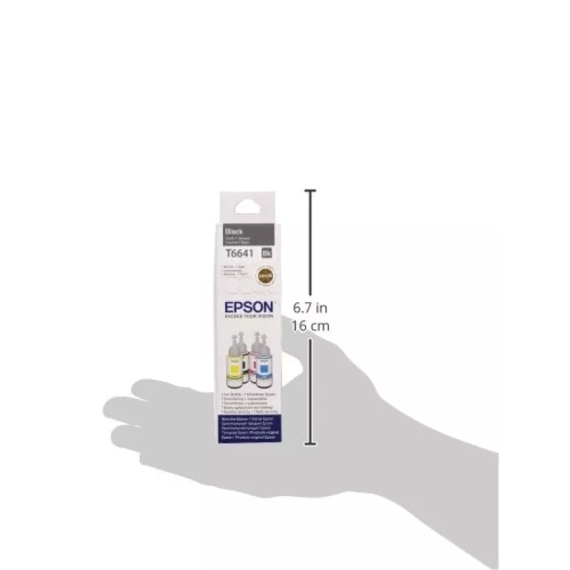 Atramentová fľaša Epson T6641 70ml čierna