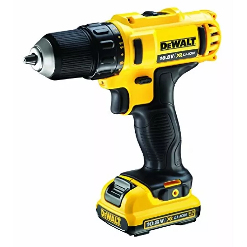 DeWALT DCD bezuhlíkový 10,8V akumulátorový vŕtací skrutkovač Li-Ion, Euro konektor