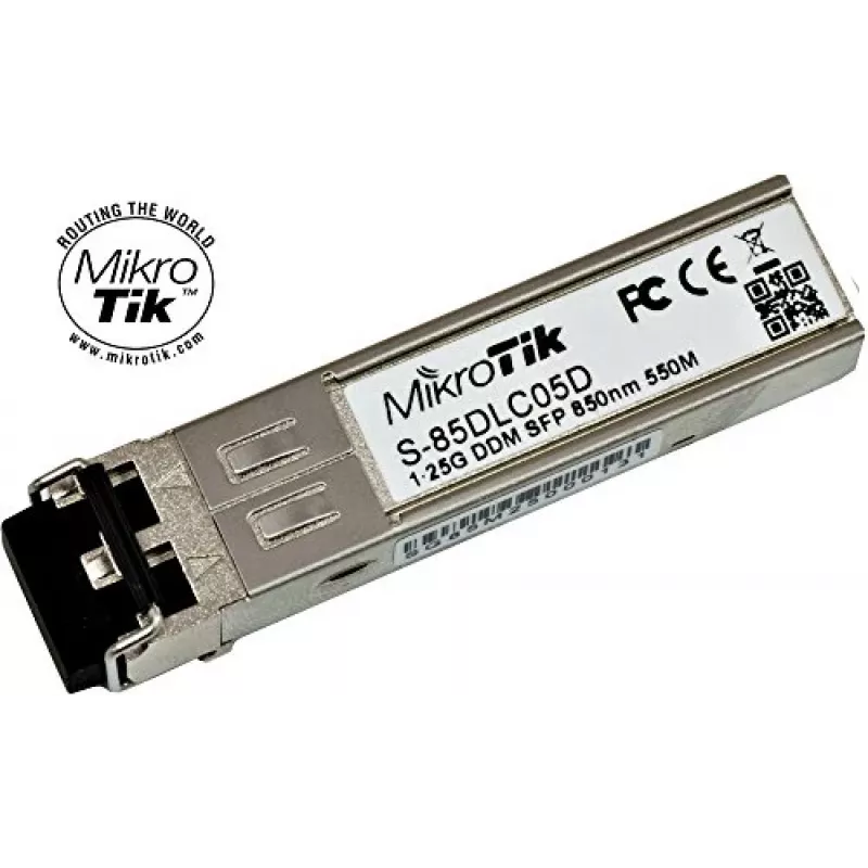 Mikrotik S-85DLC05D sieťový transceiver modul 1250 Mbit/s SFP 850 nm (S-85DLC05D)