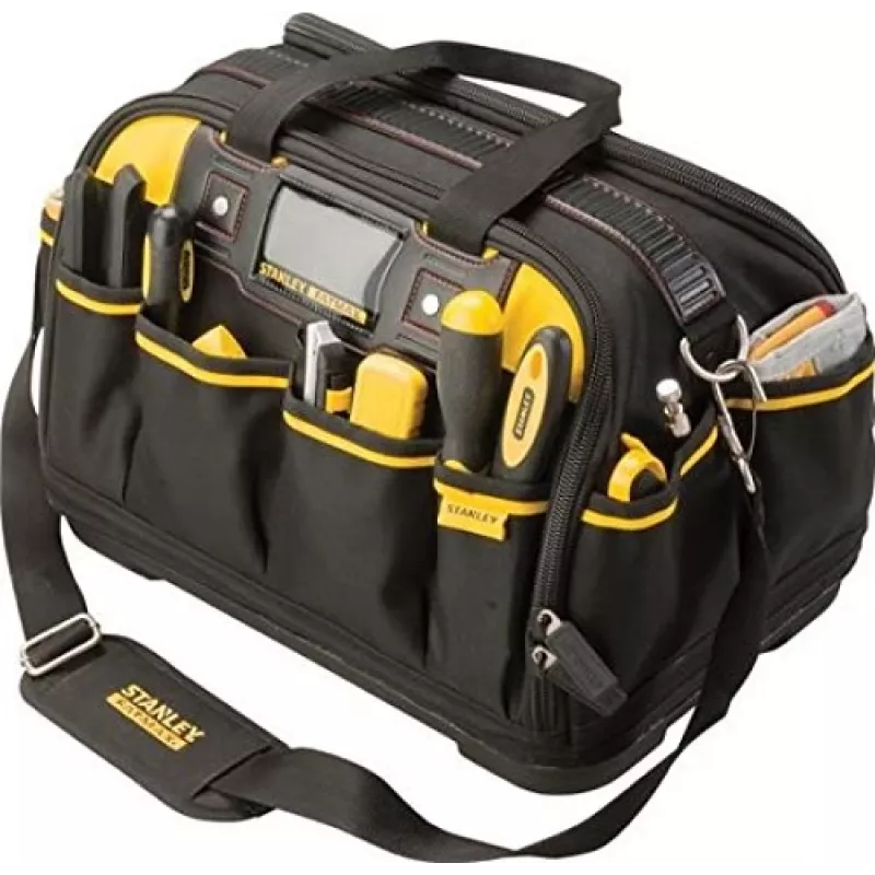 Taška na náradie STANLEY FATMAX Multi Access FMST1-73607, polyester, 430 × 280 × 300 mm, 2 rukoväte, ramenný popruh
