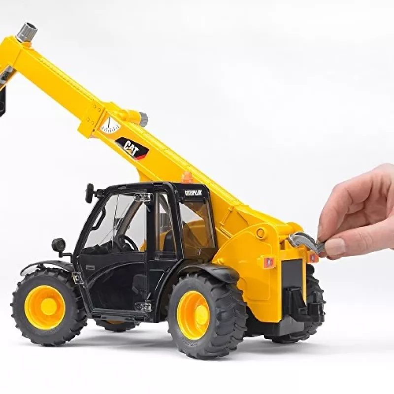 Bruder 02141 Caterpillar teleskopický nakladač plast farma stavebné vozidlo hračka