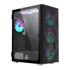 MONTECH X3 X3MESH-BK MIDI-Tower skriňa čierna Mesh PC skriňa