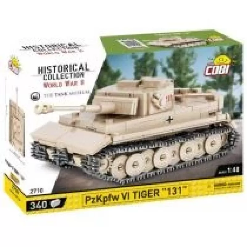 Cobi 1:48 mierka PzKpfw VI Tiger 131 modelová stavebnica