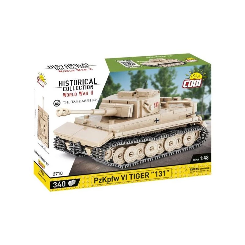 Cobi 1:48 mierka PzKpfw VI Tiger 131 modelová stavebnica