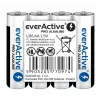 Alkalické batérie everActive LR6 AA 4 ks balenie — 1,5 V, 3000 mAh, 50,5 × 14,5 mm