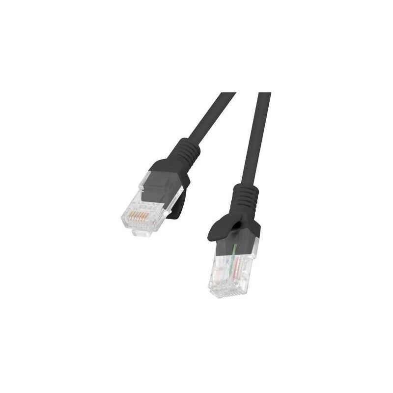 Lanberg PCU5-10CC-1000-BK sieťový kábel čierny 10 m Cat5e U/UTP (UTP) (PCU5-10CC-1000-BK)