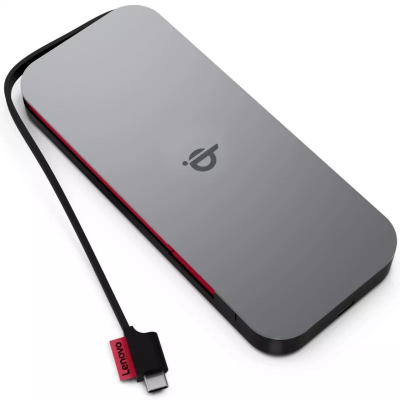 Lenovo 40ALLG1WWW Powerbank Lithium-Ion (Li-Ion) 10000 mAh bezdrôtové nabíjanie čierna