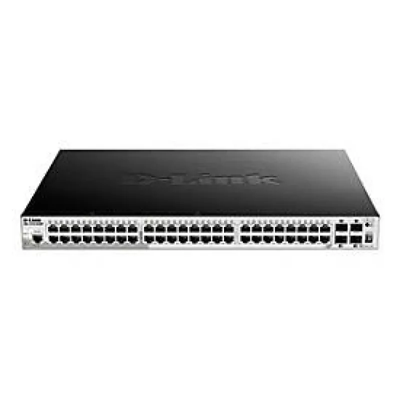 D-Link 52-portový Gigabit Stackable POE Smart Managed Switch vrátane 4 x 10G SFP+