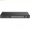 D-Link DGS-1100-26MPV2/E sieťový switch Managed L2 Gigabit Ethernet (10/100/1000) Power over Ethernet (PoE) čierny