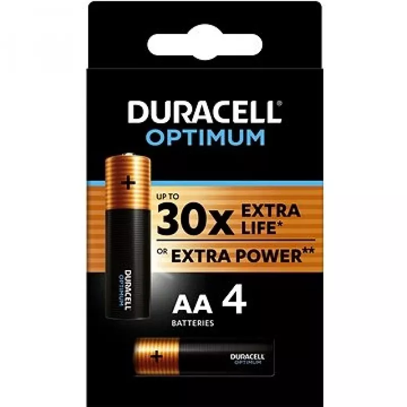 Duracell Optimum AA LR6 batérie blister 4 kusy