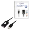 LogiLink USB 2.0 predlžovací kábel - 5,0 m USB kábel 5 m USB A