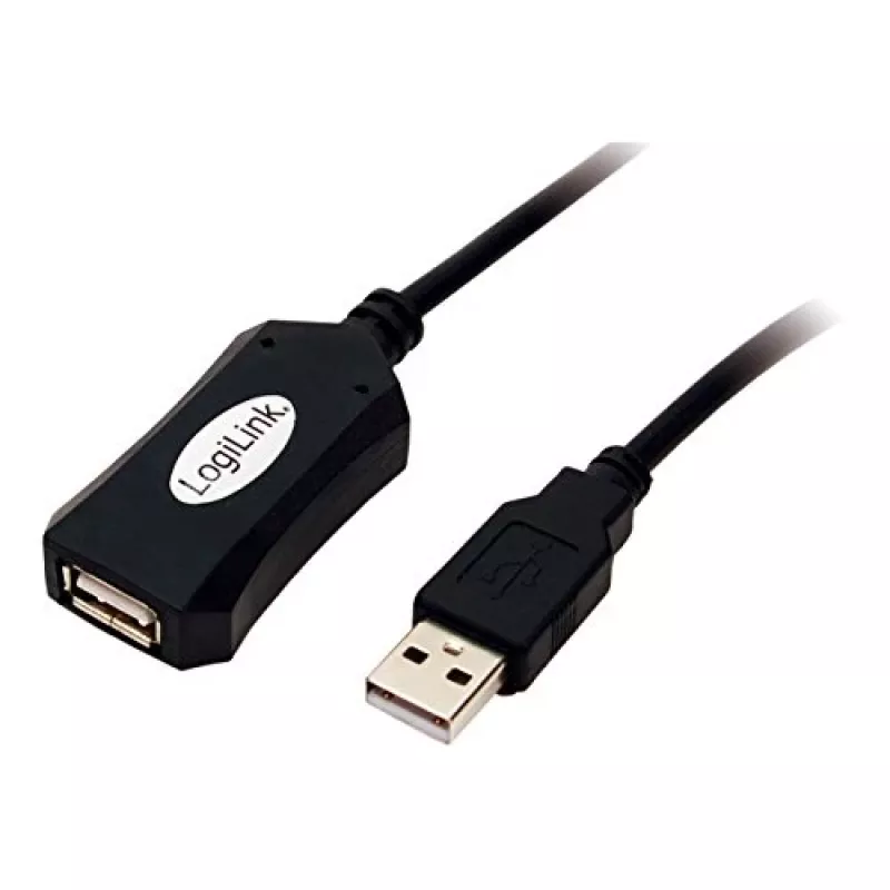 LogiLink USB 2.0 predlžovací kábel - 5,0 m USB kábel 5 m USB A