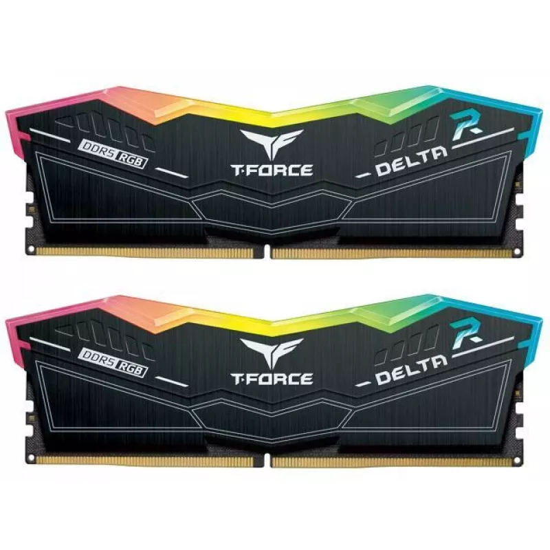 DIMM 32 GB DDR5-6000 (2x 16 GB) Dual-Kit, pamäť čierna, FF3D532G6000HC30DC01, Delta RGB, INTEL XMP