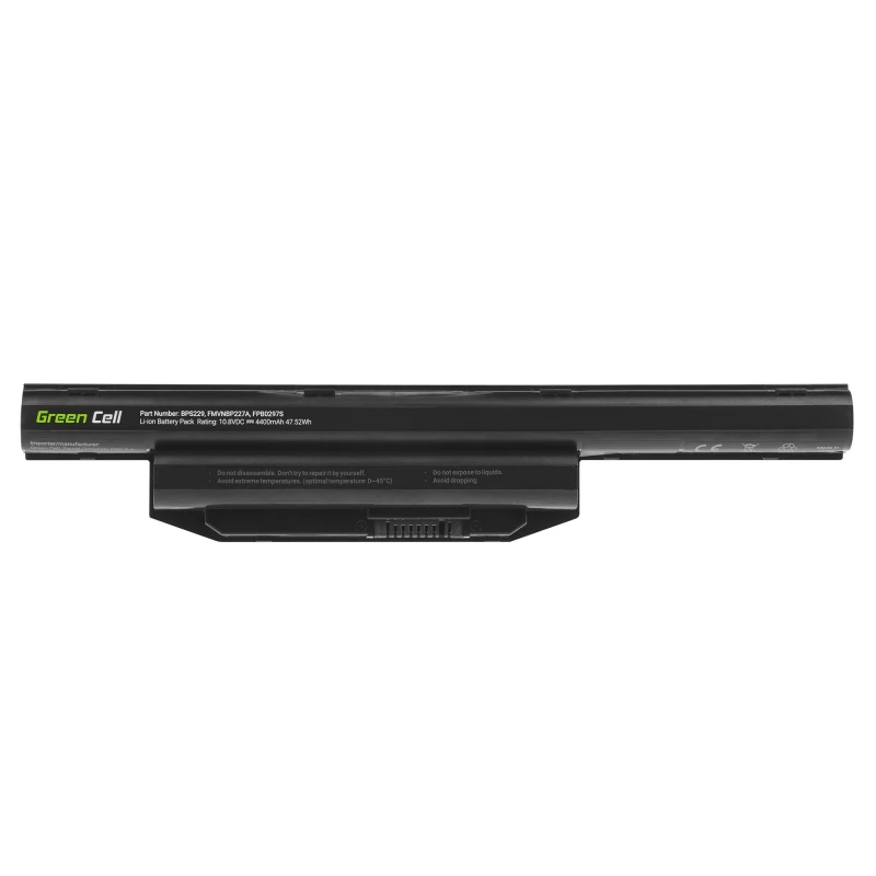 Batéria Green Cell FS31 pre Fujitsu LifeBook — LiPo 4400 mAh, 11,1 V, čierna, 1 kus