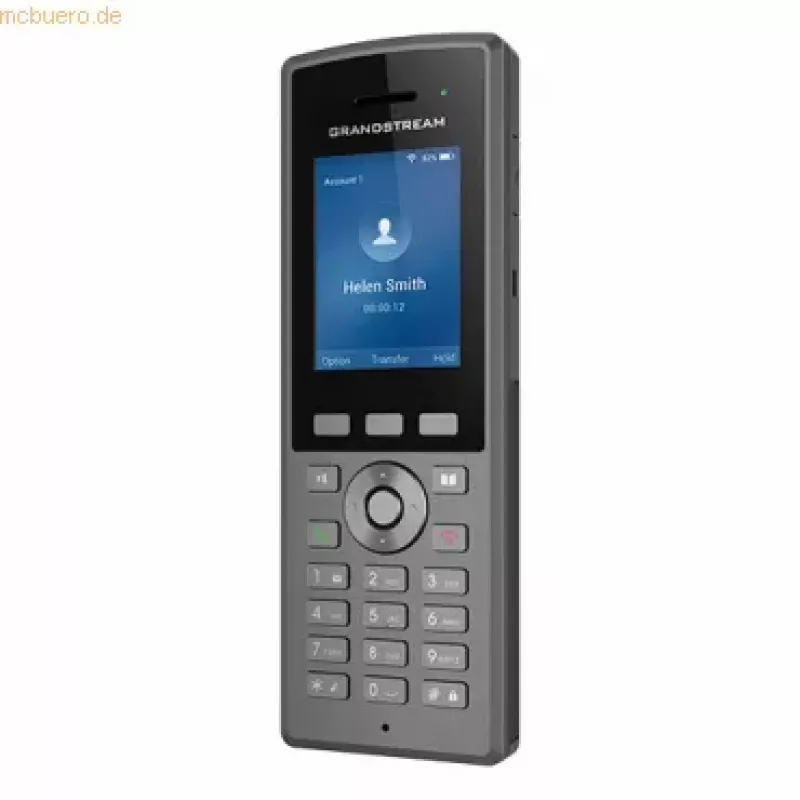 IP mobilný telefón Grandstream Networks WP825 antracit 2 linky LCD Wi-Fi