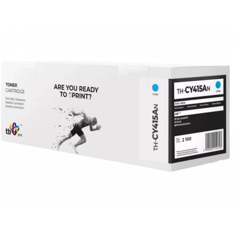 Toner pre HP Color LJ Pro W2031A TH-CY415AN 100% nový azúrový