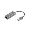 Natec Cricket NNC-1924 ethernetový adaptér USB 3.0 Type-A na RJ45, 1000 Mbit/s, kábel 15 cm, čierny