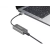 Natec Cricket NNC-1924 ethernetový adaptér USB 3.0 Type-A na RJ45, 1000 Mbit/s, kábel 15 cm, čierny