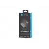 Natec Cricket NNC-1925 ethernetový adaptér USB-C 3.1 Gen 1 na RJ45, 1000 Mbit/s, kábel 15 cm, hliník, sivý