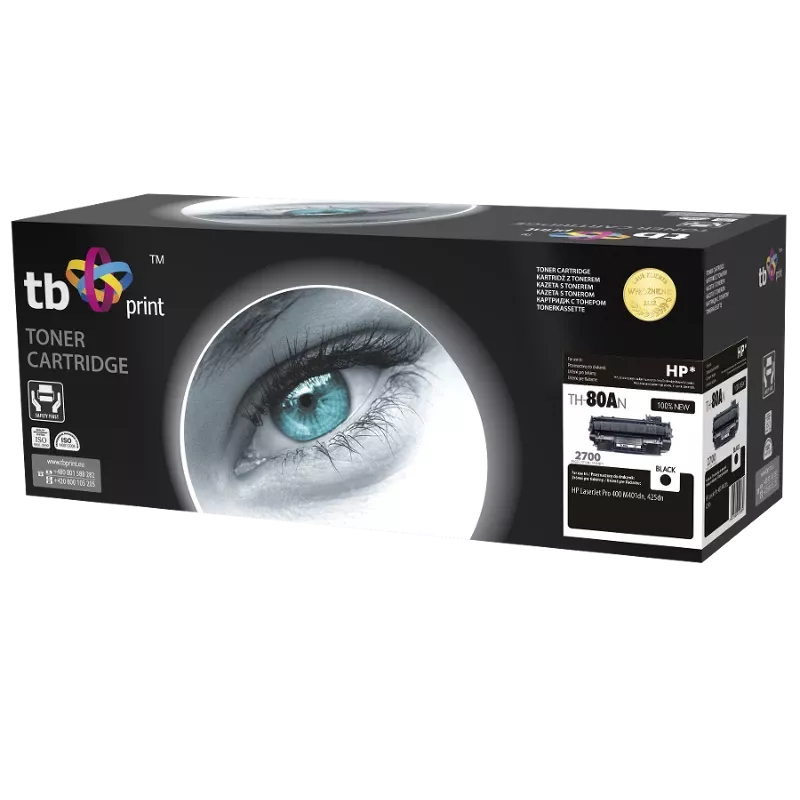 Toner TB kompatibilný s HP CF280A, Bk, 2 700 strán, 100 % nový