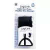 Ochranná hadica na káble LogiLink KAB0006 čierna