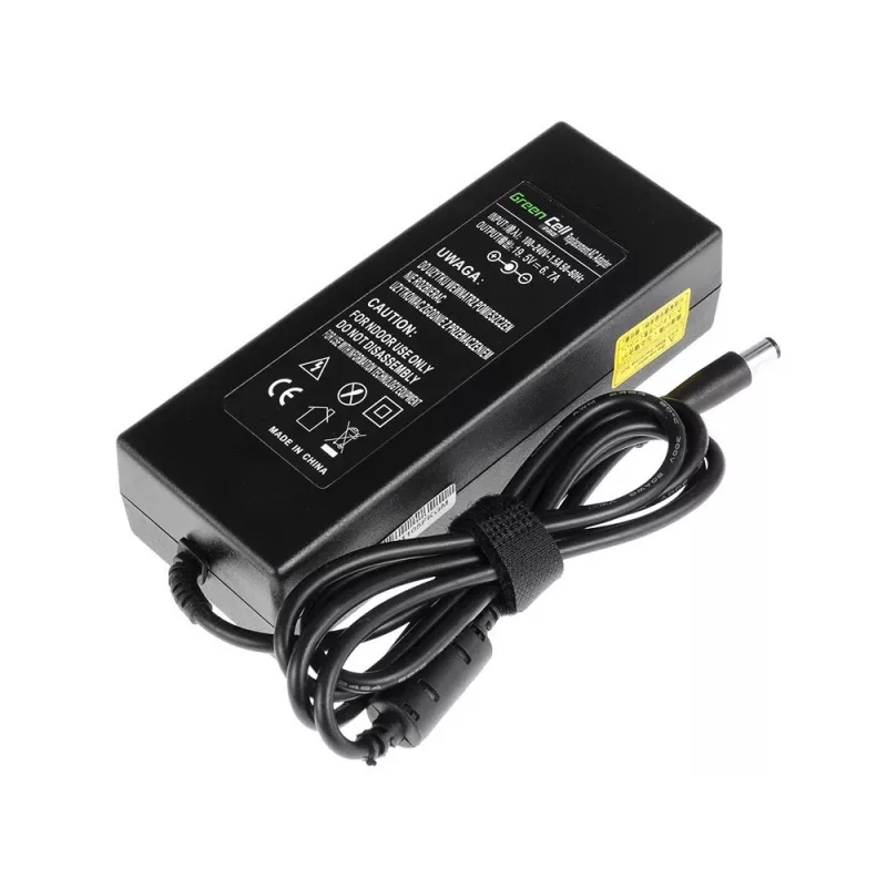 Napájací zdroj Green Cell AD35P 130 W AC/DC 19,5 V 6,7 A pre notebooky, pre interiér, čierny