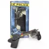 Kovová hračkárska revolver Pulio 155433/0 s puzdrom – kovová konštrukcia, vrátane puzdra