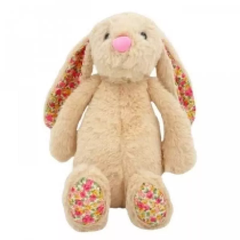 Plyšová hračka zajac TULILO MichaeI 25 cm béžová plyšová maskota