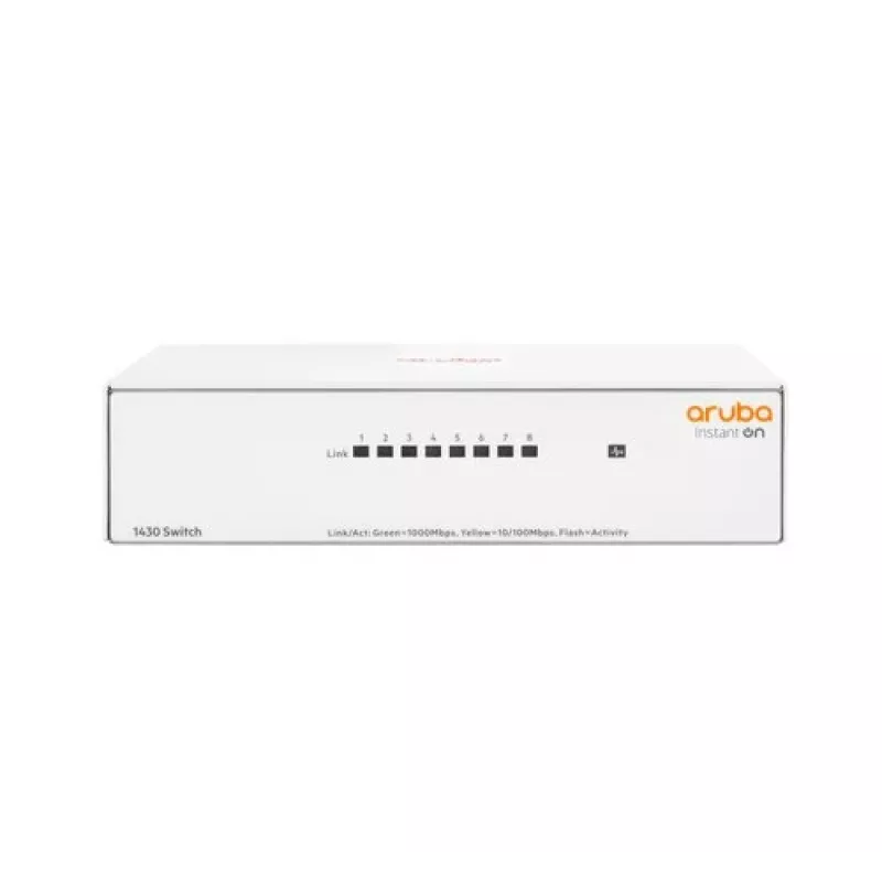 Nemanaged switch Aruba Instant On 1430 8G L2 Gigabit Ethernet 8 portov