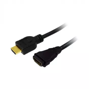 LogiLink CH0057 HDMI predlžovací kábel čierna 4K UHD 3m HDMI-A konektor samec T
