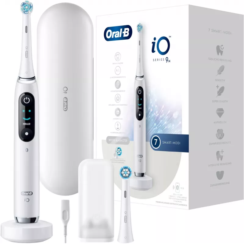 Oral-B iO 9N vibračná zubná kefka pre dospelých biela