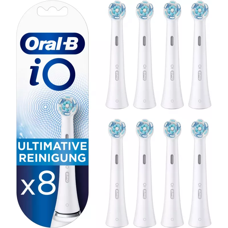Hlavica zubnej kefky Oral-B iO Ultimate Clean, balenie 8 náhradných hlavíc
